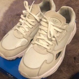 Adidas falcons white